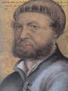 Hans holbein the younger Self-Portrait painting